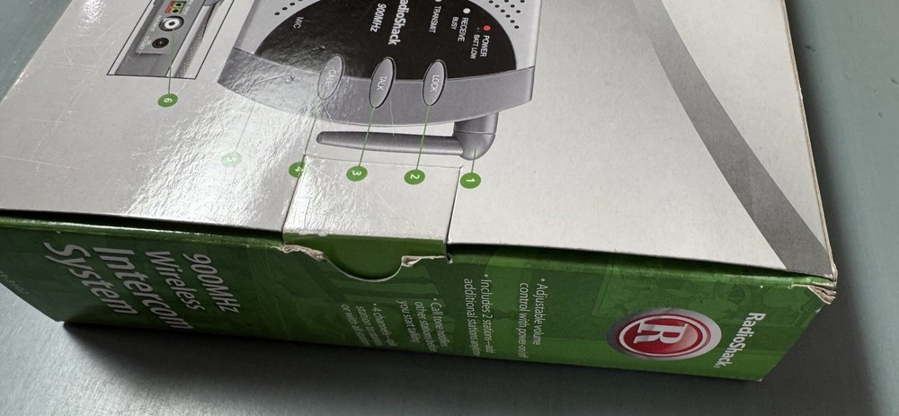 Radioshack 900MHz Wireless Audio Intercom System READ