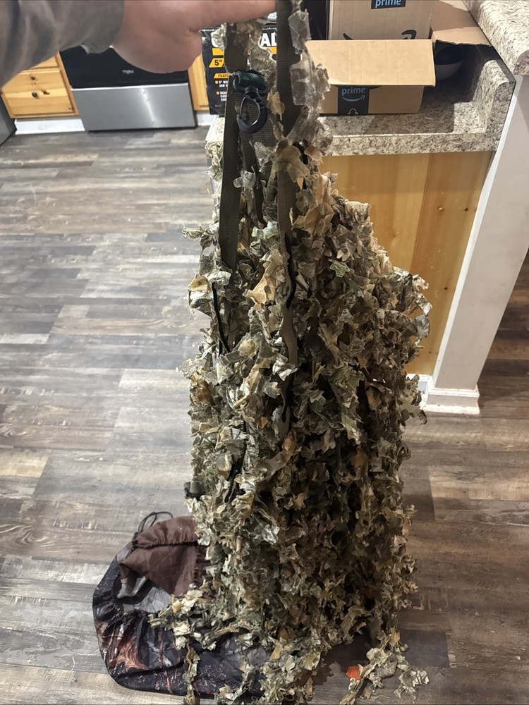 Leafy Camo Hunting Blind Cover