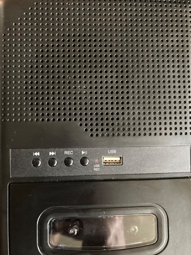 Portable Cassette Tape Player Recorder with USB