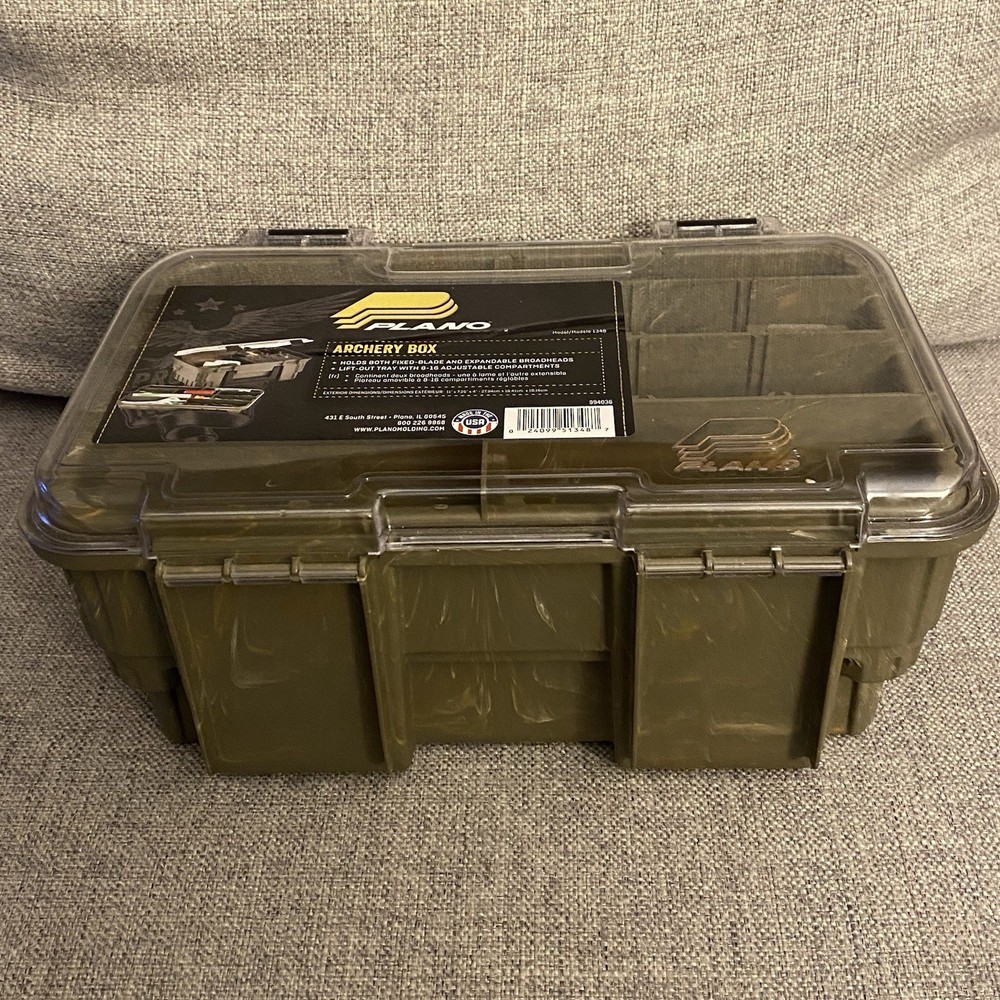 Plano Archery Accessories Broadhead Box Camo