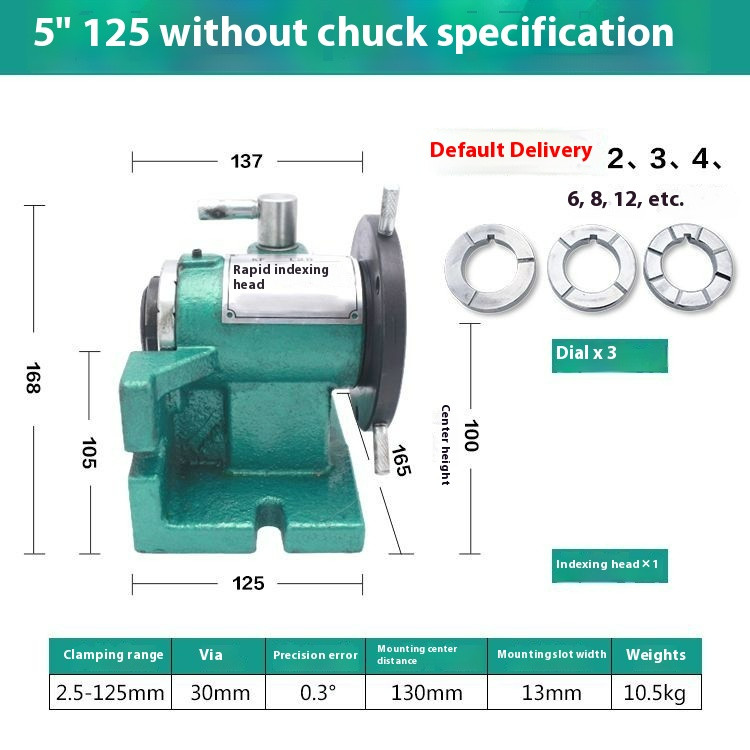 Simple Quick Indexing Head Milling Machine Small Universal Drilling Machine