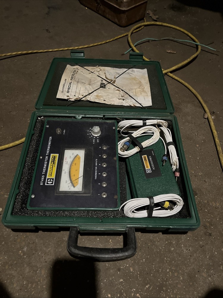 ST 465 Thermostat Thermometer ( Service Tech)