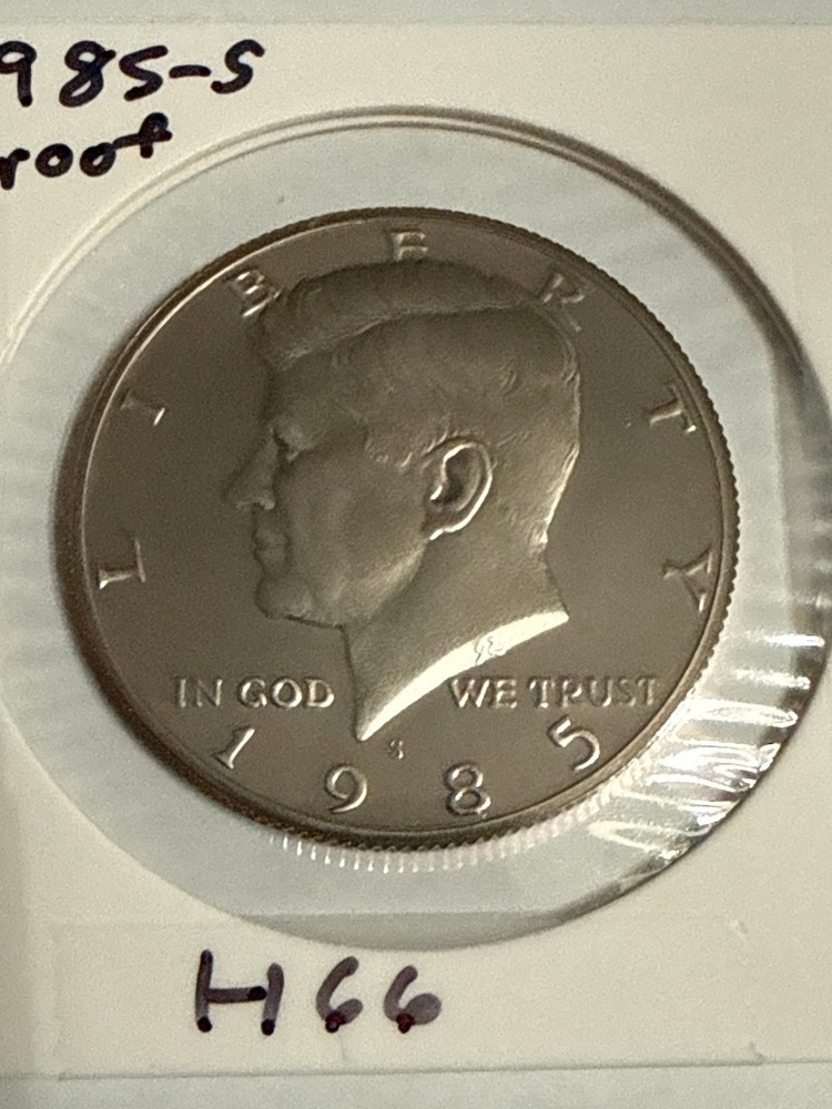 1985-S Kennedy Half Dollar Proof