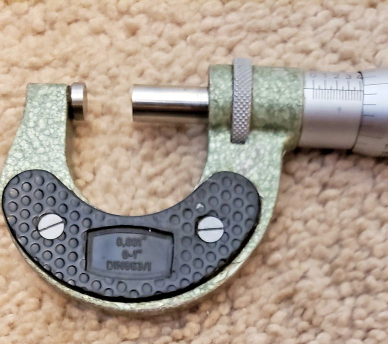 STEINMEYER MICROMETER 0 - 1" GERMANY NICE CONDITION DIN863/1