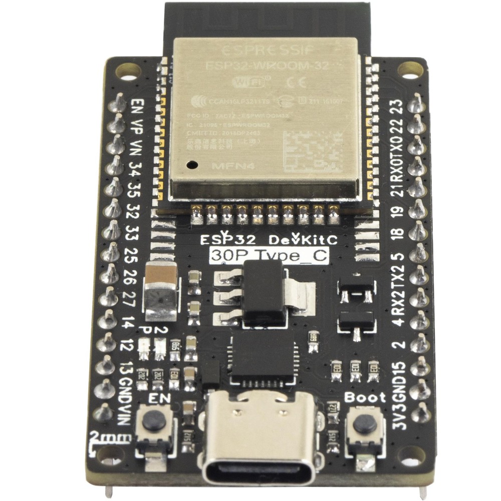 30Pins Fits ESP32 ESPWROOM32 USB Type C Development Board Breakout Terminal
