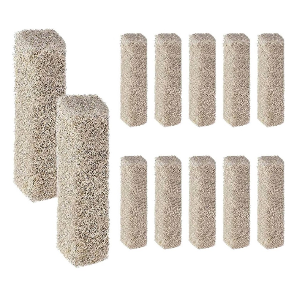 12-Pack Ammonia Reducer Pads Replacement Kit Compatible For HOB Filter