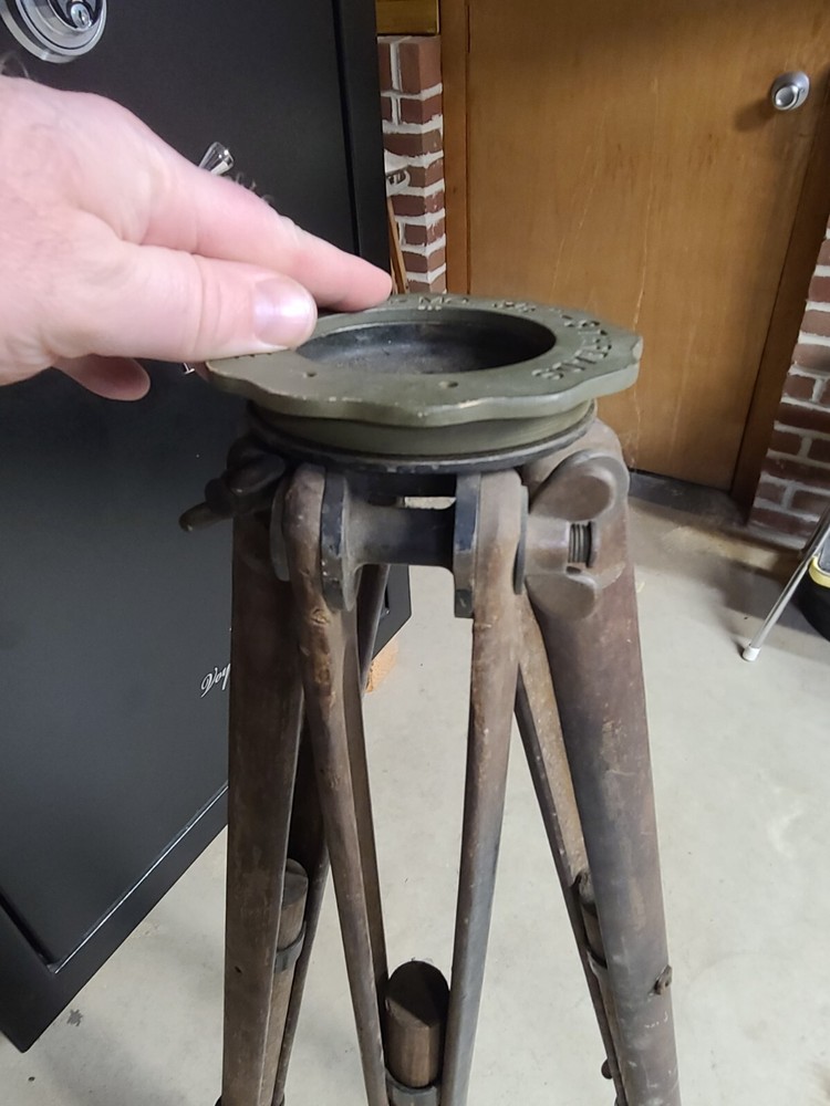 Vintage Brunson Transit Survey Tripod