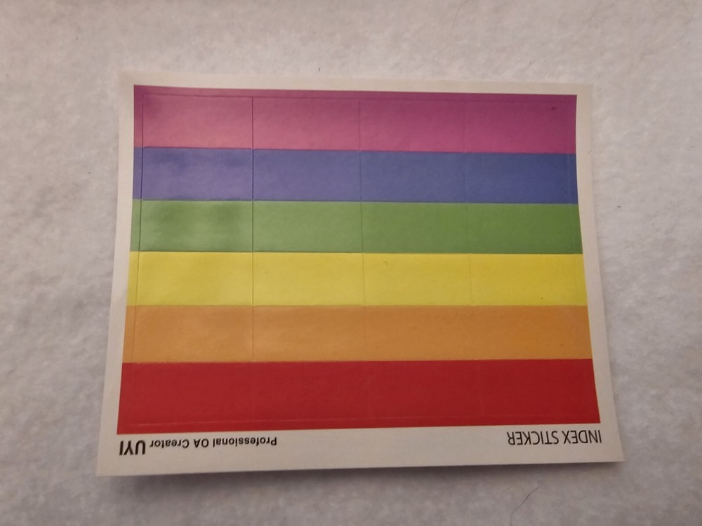13 Pocket Rainbow Index Mini Document File