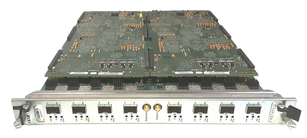 IXIA OPTIXIA NGY-NP8-01, 10 GIGABIT APPLICATION NETWORK PROCESSOR LOAD MODULE