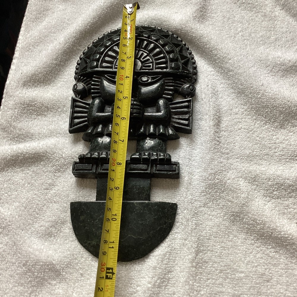 Large Hand Carved Stone Peruvian Tumi