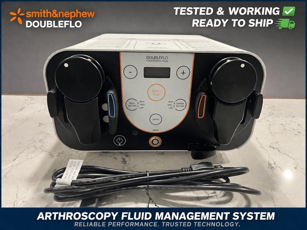 Smith & Nephew DoubleFlo Arthroscopy Fluid System - Tested & Working Clean Unit