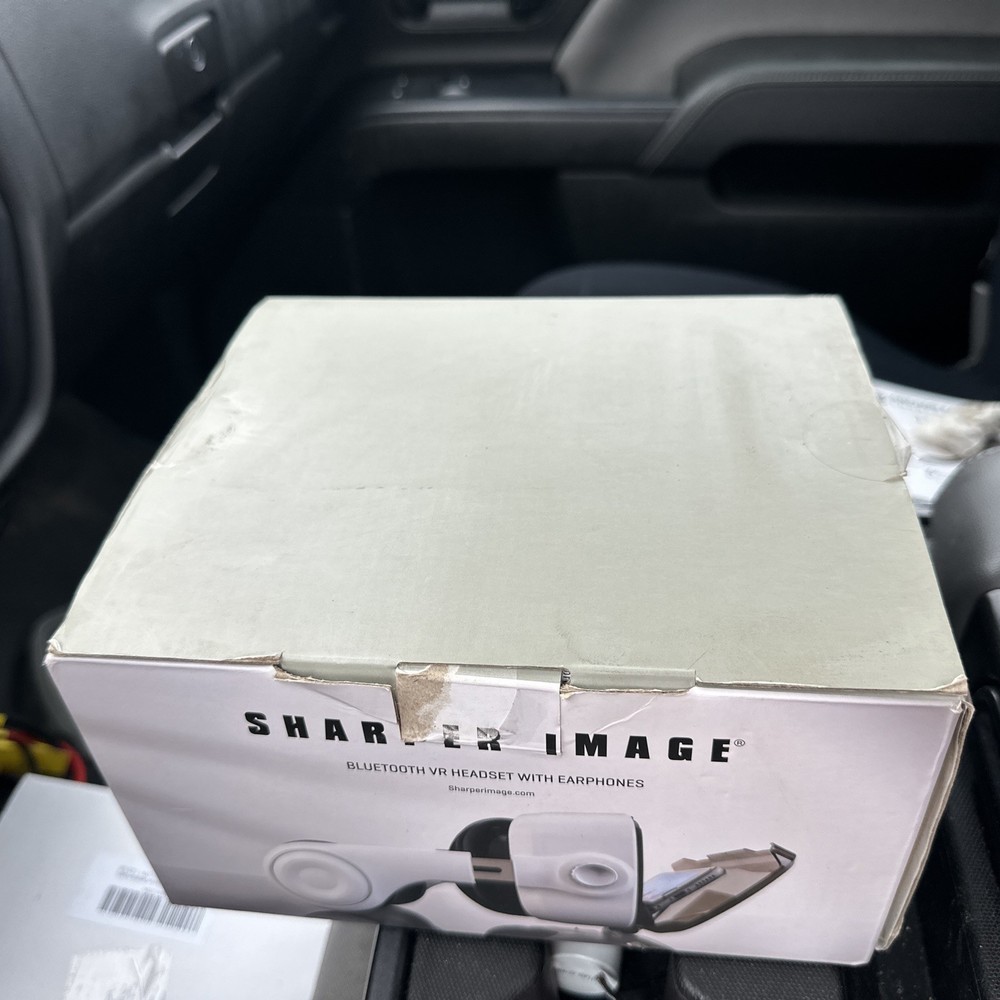 Sharper Image Bluetooth VR Headset with Earphones