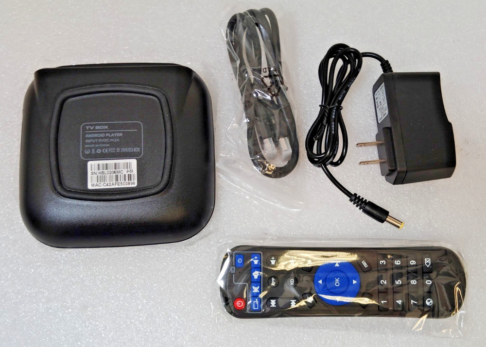 OTT TV Box Android 4X CPU Cortex-A53 GPU Mali-G31 MP2