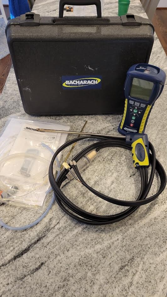 Bacharach Combustion Analyzer PCA 2 24-7301 PCA2