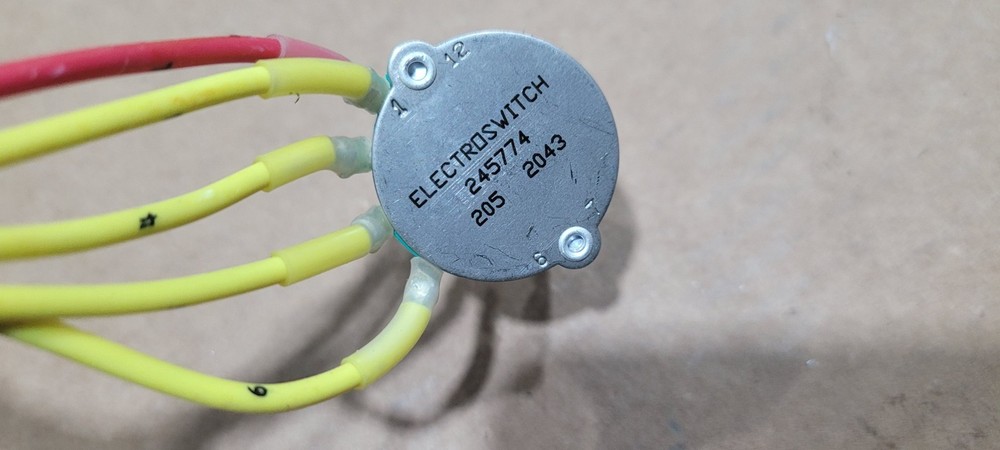 Electroswitch 245774 Rotary Switch Mobile Climate Control