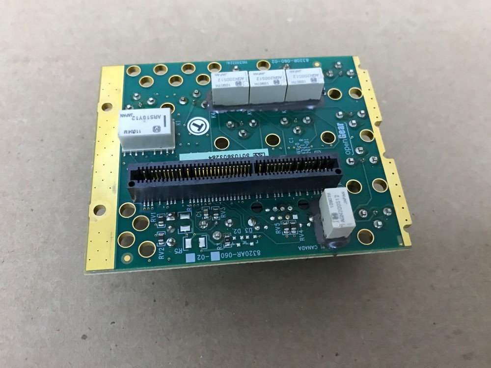 ROSS NWE-3G Card Nielsen Watermarks Encoder Back Plane