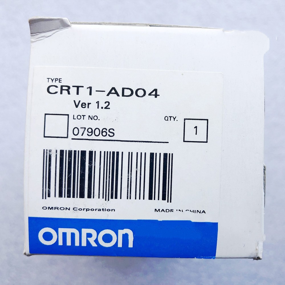 1PCS NEW Omron PLC Programmable Controller CRT1-AD04 Fast Ship #XR