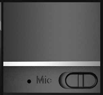 Mini Brushed Metal Bluetooth Speaker with Reflective LED Light A10