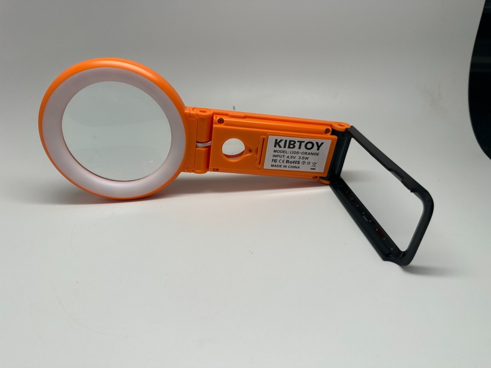 Kibtoy LED Illuminated Lighted Magnifying Glass