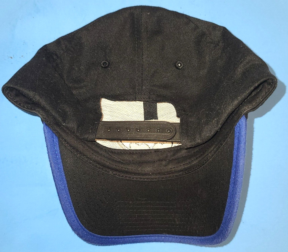 Vintage Batman DC Comics Snapback Cap Hat 2000 Dark Knight Comic Book blue black