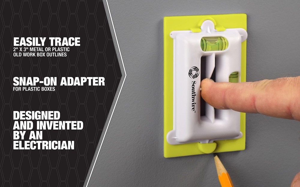 Smart Tools Tracer Tool with Adapter Accurate Vertical Horizontal Leveling Sy...