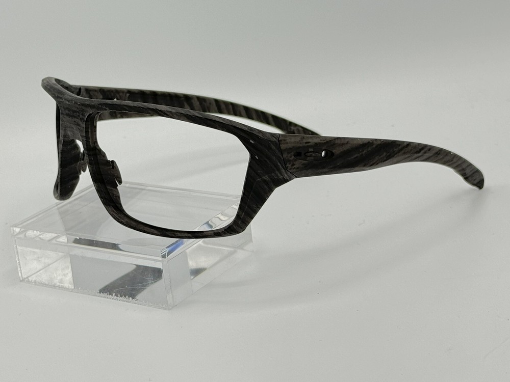 OAKLEY SPLIT SHOT SUNGLASSES WOODGRAIN REPLACEMENT BARE FRAME ONLY