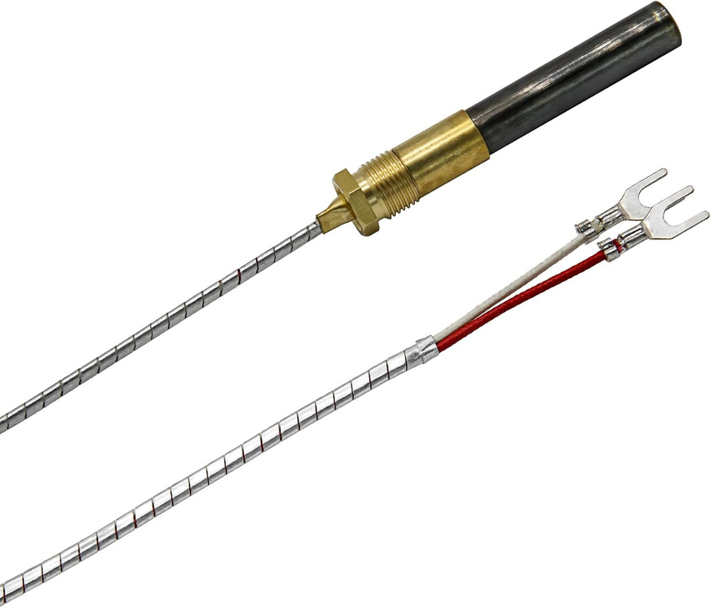 36" Thermopile Generator, 750mV Q313A for Gas Fireplaces & Water Heaters