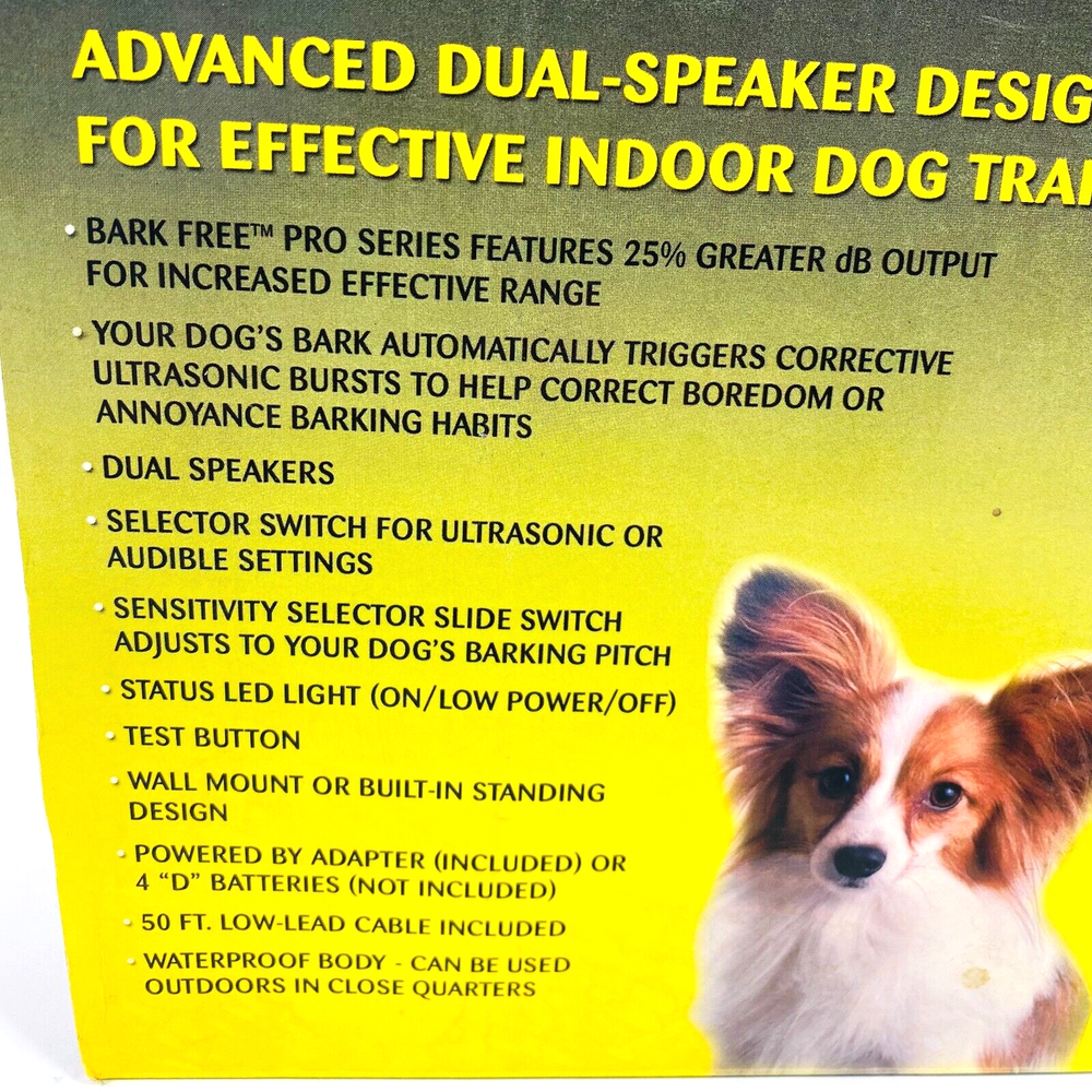 Koolatron Bark Free Pro Series Ultrasonic Indoor Training Device
