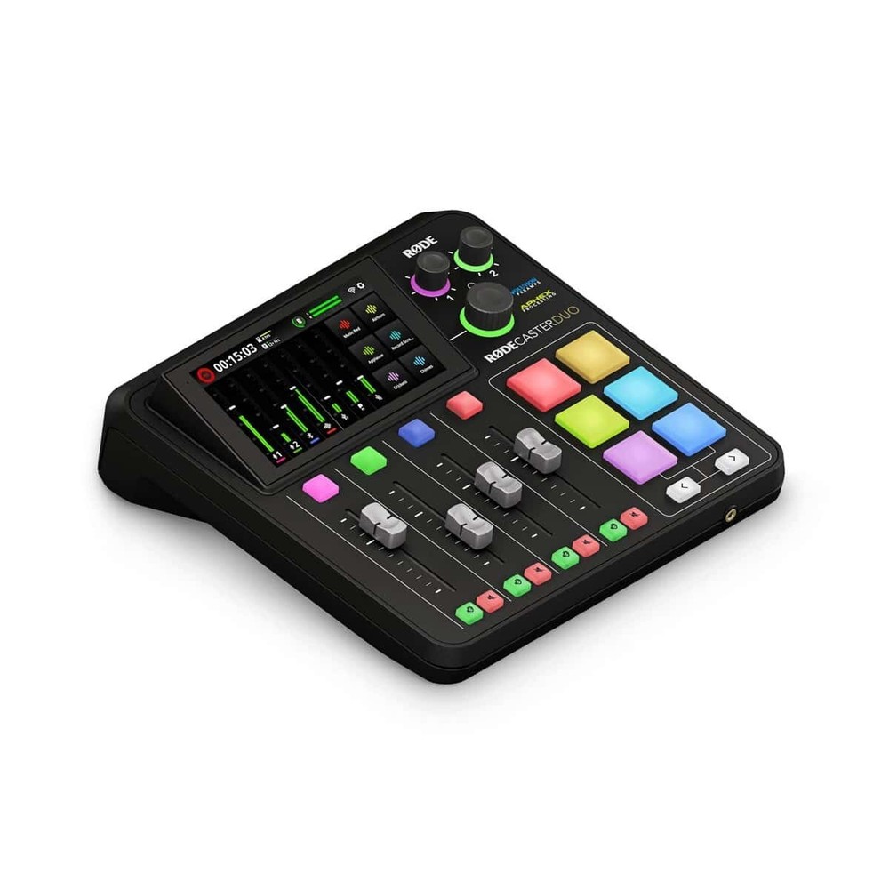 RODE RODECaster Duo Integrated Audio Production Studio Streming Mixer