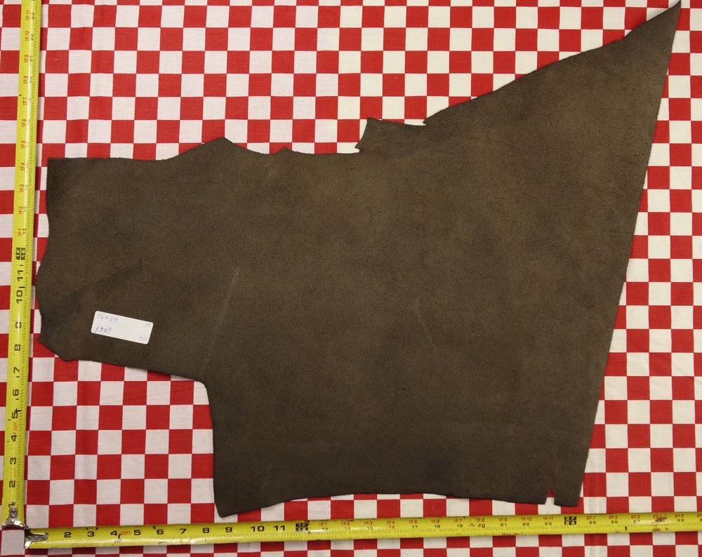 AUTHENTIC HORWEEN CHROMEPACK 4 Oz. LEATHER HIDE 26x24" NAT. QUALITY