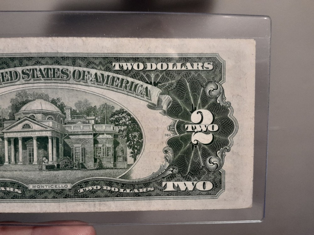 1928 G $2 RED SEAL US United States Note