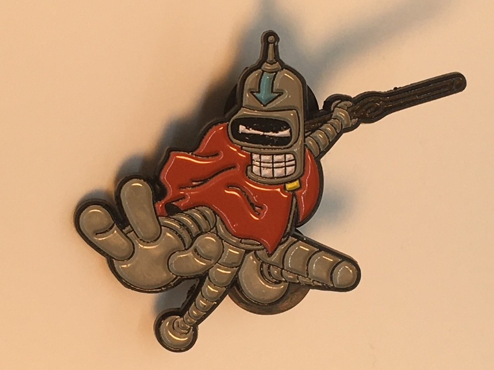 BBender Airbender Mashup Couch Hat Pin Lapel Brooch