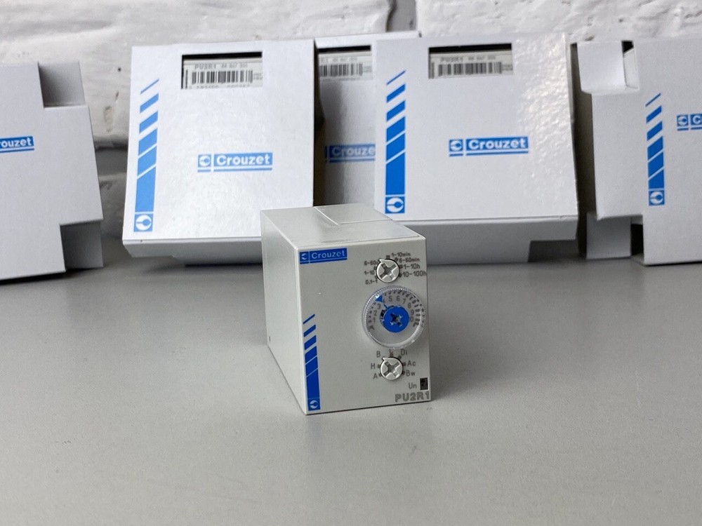 1ps CROUZET PU2R1 88 867 305 MUTLI FUNCTION TIMER DELAY RELAY