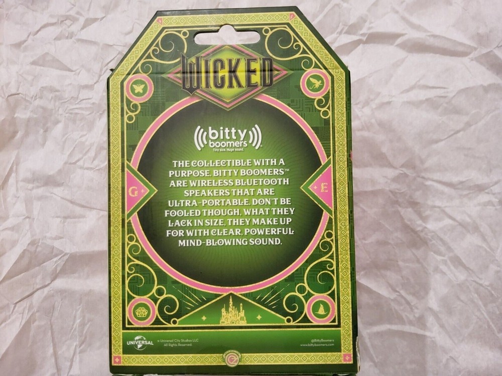 Bitty Boomers Elphaba Portable Bluetooth Speaker