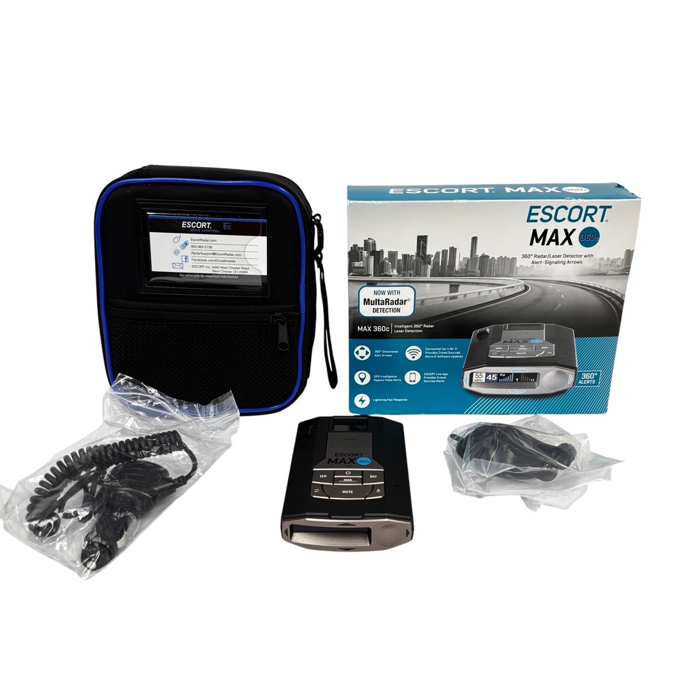 Escort Max360c 360-Degree Radar / Laser Detector