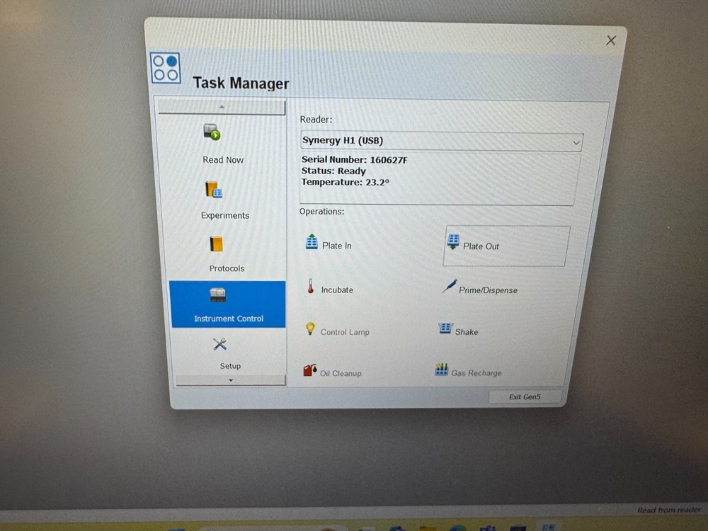 Biotek Synergy H1M Multi-Detection Microplate Reader LUM, FL, FP!