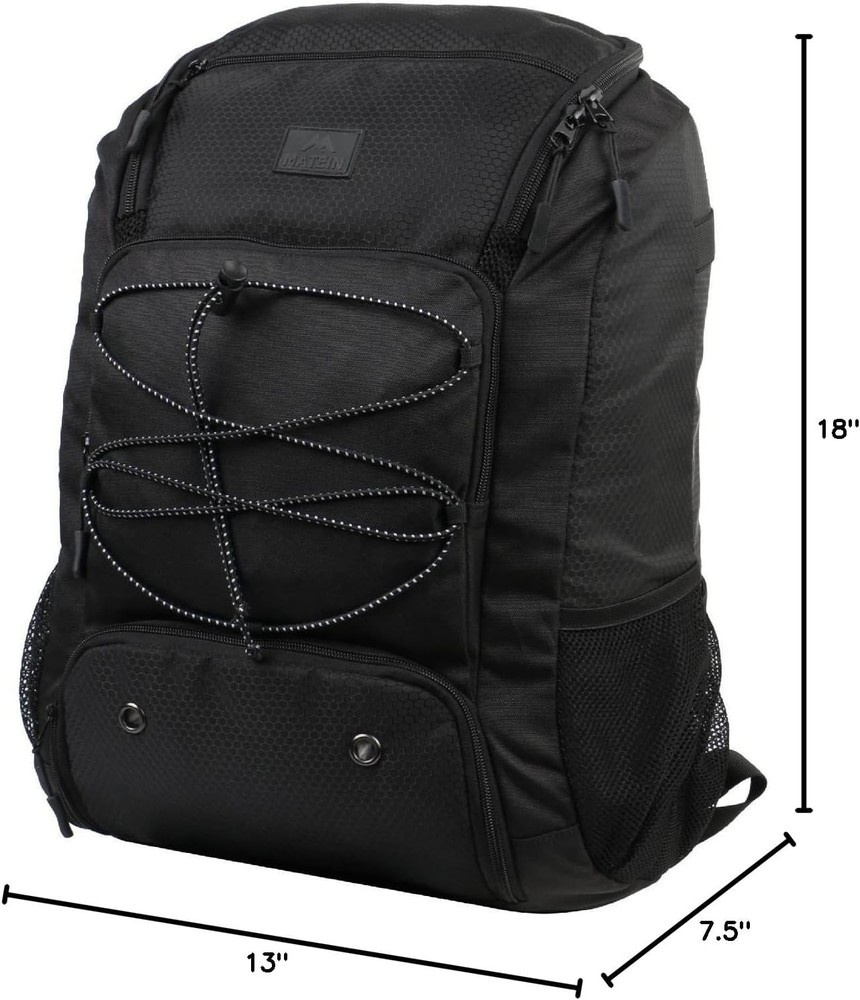 Lightweight Baseball Backpack with Shoe Compartment & Pockets