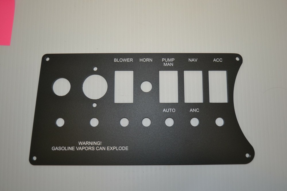 1996 MasterCraft ProStar 205 Switch Panel