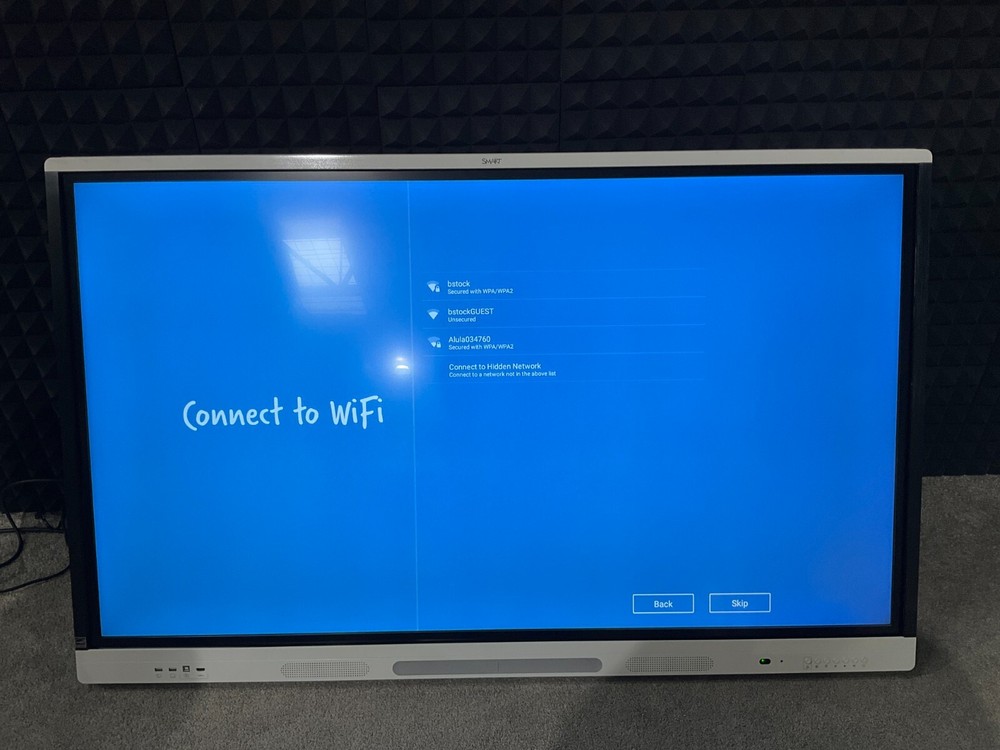 Smart Technologies Smart Board MX265-V2 65" Interactive Display 4K SBID-MX265-V2