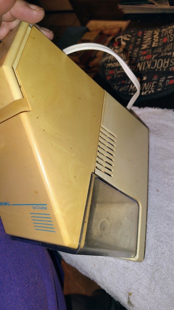 Vintage Rival Ice Crusher Works Great