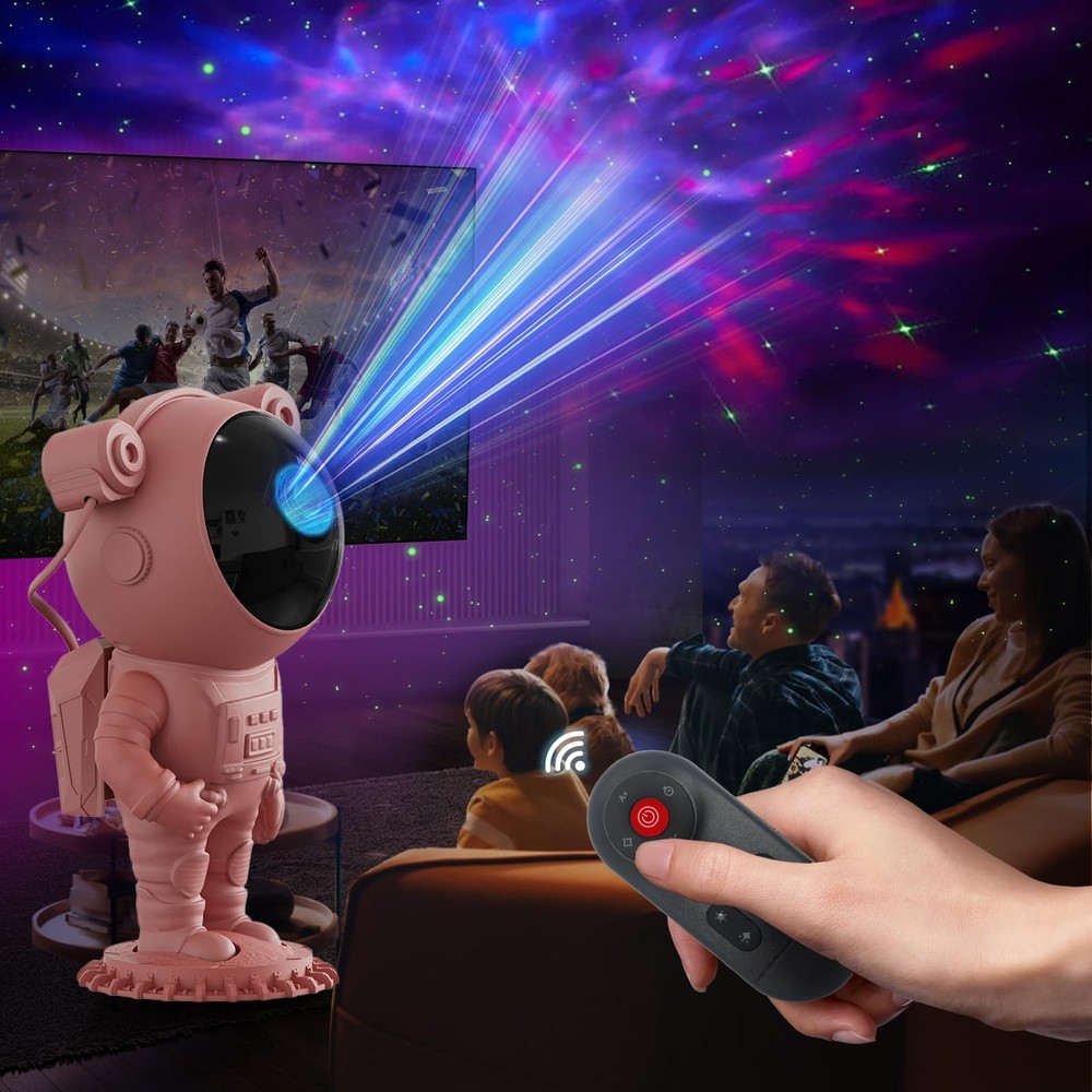 Astronaut Galaxy Light Projector for Bedroom - Space Light Projector for ceil...