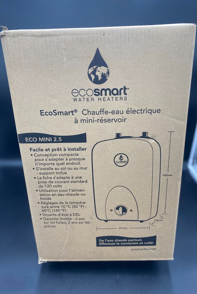 Ecosmart ECO MINI 2.5-Gallon 120V Electric Mini Tank Water Heater