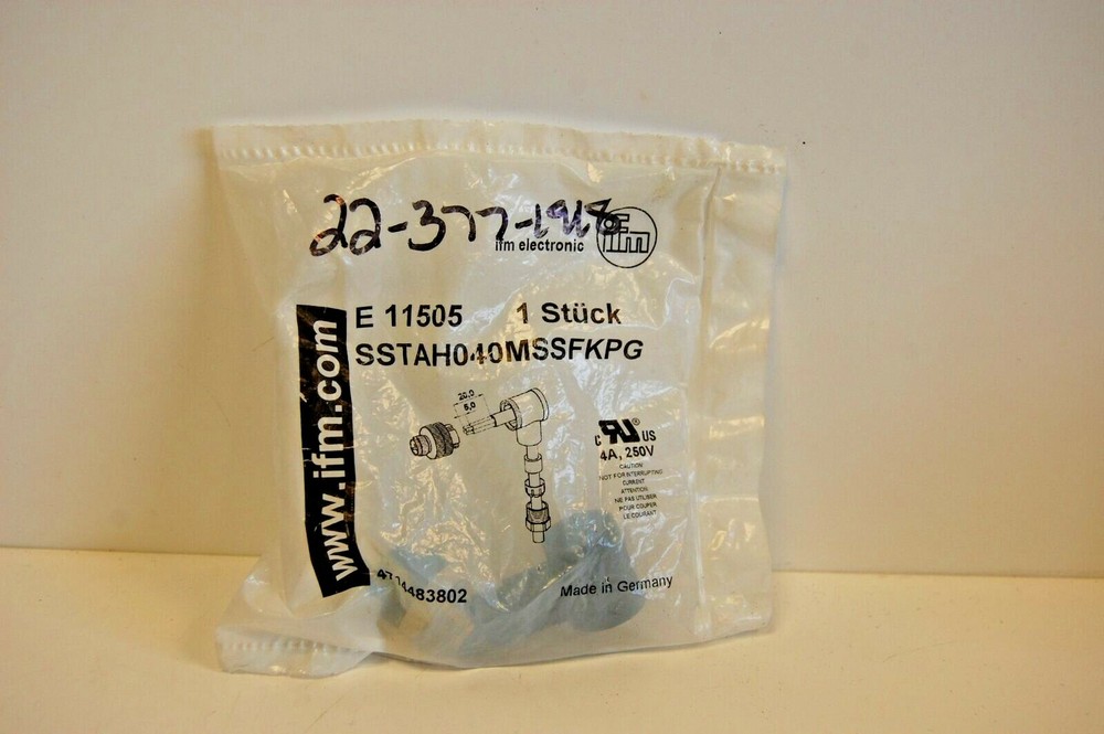 IFM Efector SSTAH040MSSFKPG Plug