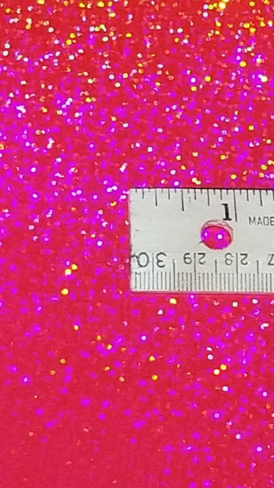Fluorescent Pink Sequin Sign Vinyl 24" x 10 ft
