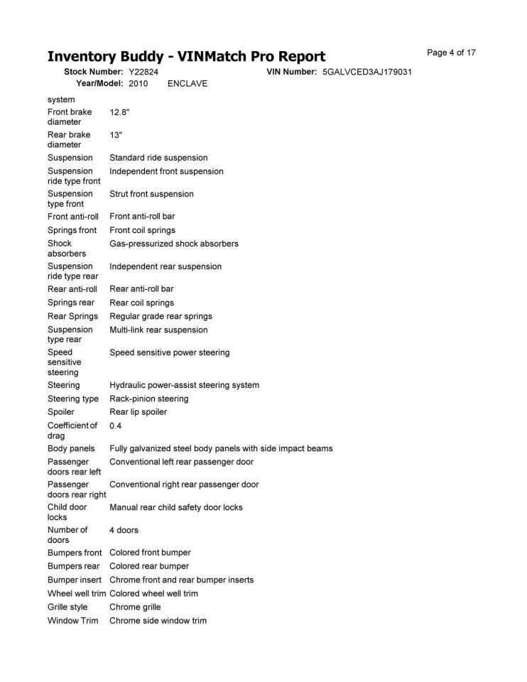 Radiator Core Support Fits 08-12 ENCLAVE 2448334