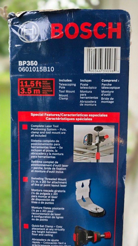 BOSCH - BP350 - Telescoping Pole System for Laser Tools - NIB