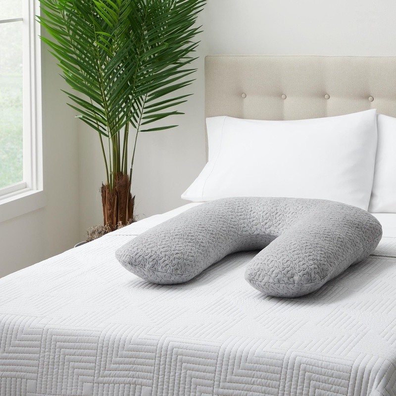 Wrap Around Oversized Pillow Antimicrobial Down Alternative Sleep Support New