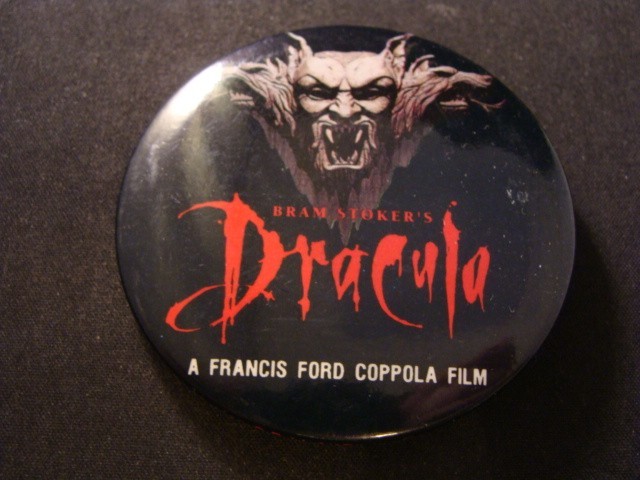 Bram Stoker's Dracula pinback button