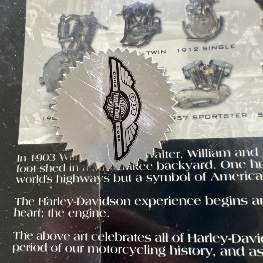 Harley Davidson Patch 100 Year Anniversary NIP