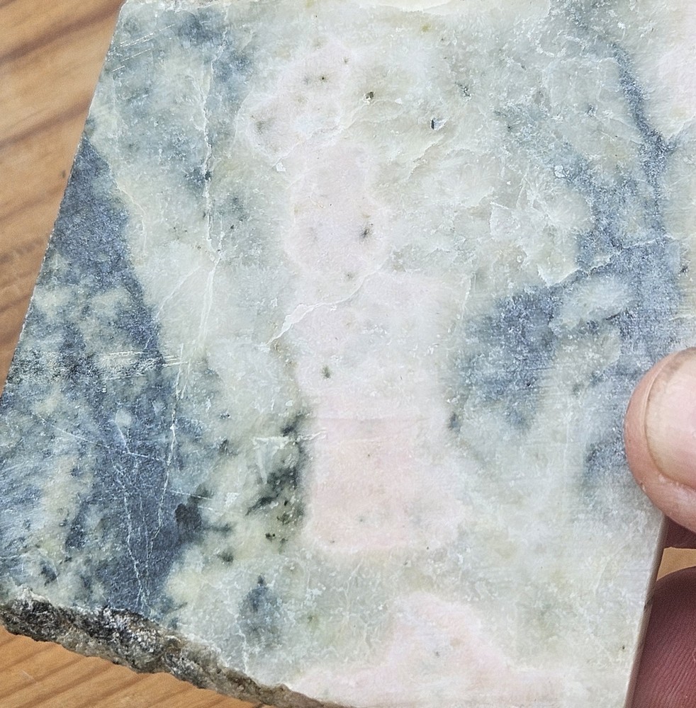 Thulite Lapidary Slab 123 grams